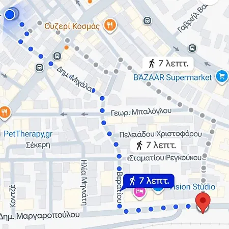 3 Min From Station No2 Private Free Parking Thessalonique